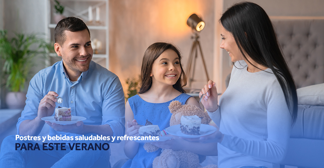 Postres y bebidas saludables y refrescantes para este verano